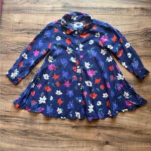 Old Navy Kid’s Navy Floral Tunic Dress